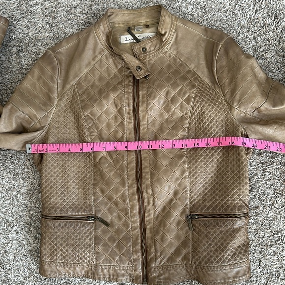 PU leather jacket. Ideal for fall winter. - Picture 4 of 7